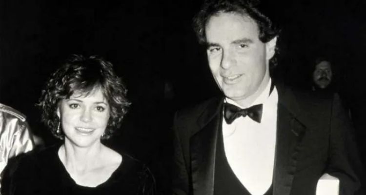 A picture of Alan Greisman with his ex-wife, Sally Field.